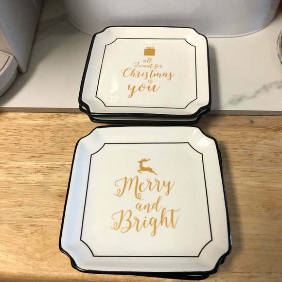 🎖🌹XMAS APPETIZER PLATES🌹 - Picture 3 of 8